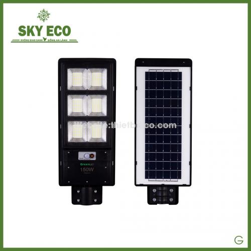 Đèn đường NLMT liền thể Green led 150w